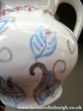 Load image into Gallery viewer, Scottish Buchan Pottery Portobello Stoneware Jug with Hearts Pattern
