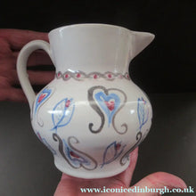 Load image into Gallery viewer, Scottish Buchan Pottery Portobello Stoneware Jug with Hearts Pattern
