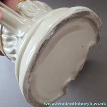 Load image into Gallery viewer, Antique Caledonian Pottery Salt Glaze Stoneware Whisky Flagon: Souter Johnny
