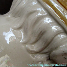 Load image into Gallery viewer, Large Stoneware Whisky Flask in the Form of SOUTER JOHNNIE from the Burn's Poem "Tam O'Shanter"
