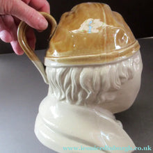 Load image into Gallery viewer, Large Stoneware Whisky Flask in the Form of SOUTER JOHNNIE from the Burn's Poem "Tam O'Shanter"
