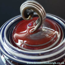 Load image into Gallery viewer, SCOTTISH POTTERY. Studio Pottery Lidded Pot by John Maguire, Perthshire
