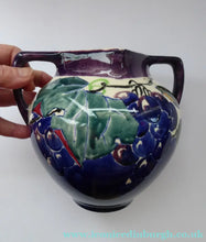 Load image into Gallery viewer, 1920s Bough Pottery Vase by Richard Armour Fruiting Vines
