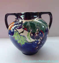 Load image into Gallery viewer, 1920s Bough Pottery Vase by Richard Armour Fruiting Vines
