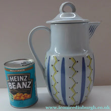 Load image into Gallery viewer, Large Vintage 1950s BUCHAN Stoneware Lidded Jug: HEBRIDES Pattern

