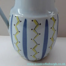 Load image into Gallery viewer, Large Vintage 1950s BUCHAN Stoneware Lidded Jug: HEBRIDES Pattern
