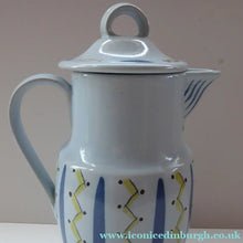 Load image into Gallery viewer, Large Vintage 1950s BUCHAN Stoneware Lidded Jug: HEBRIDES Pattern
