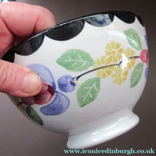 Load image into Gallery viewer, Antique Scottish Spongeware Bowl Methven Heron Kirkcaldy Pottery
