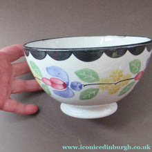 Load image into Gallery viewer, Antique Scottish Spongeware Bowl Methven Heron Kirkcaldy Pottery
