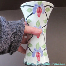 Load image into Gallery viewer, Antique Scottish Spongeware Vase Kirkcaldy Pottery
