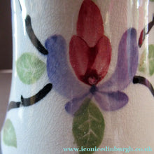 Load image into Gallery viewer, Antique Scottish Spongeware Vase Kirkcaldy Pottery
