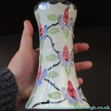 Load image into Gallery viewer, Antique Scottish Spongeware Vase Kirkcaldy Pottery
