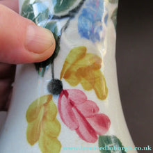 Load image into Gallery viewer, Antique Scottish Pottery Spongeware Vase Kirkcaldy Pottery 

