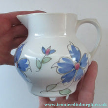 Load image into Gallery viewer, 1950s Scottish Buchan Pottery Stoneware Jug Floral Pattern
