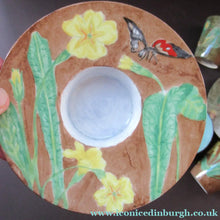 Load image into Gallery viewer, 1880s Victorian Scottish Art Pottery. Scottish Lady Artist Haddington Signed Ferme
