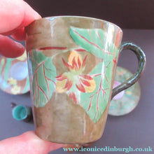 Load image into Gallery viewer, 1880s Victorian Scottish Art Pottery. Scottish Lady Artist Haddington Signed Fermes
