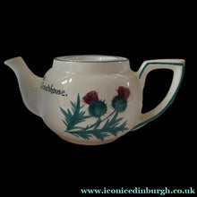 Load image into Gallery viewer, SCOTTISH POTTERY. Rare 1920s Morrison &amp; Crawford ROSSLYN Ware Miniature Teapot from Grantshouse. Hand Painted Scotch
