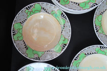 Load image into Gallery viewer, Bough Pottery Art Nouveau Shallow Bowls Scottish Pottery 1920s 1930s Richard Amour
