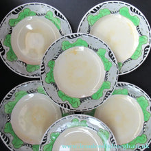 Load image into Gallery viewer, Bough Pottery Art Nouveau Side Plates Scottish Pottery 1920s 1930s Richard Amour

