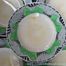 Load image into Gallery viewer, Bough Pottery Art Nouveau Side Plates Scottish Pottery 1920s 1930s Richard Amour
