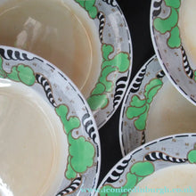 Load image into Gallery viewer, 1920s 1930s Art Nouveau Antique Scottish Pottery Bough Side Plates 9 inches
