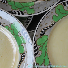 Load image into Gallery viewer, 1920s 1930s Art Nouveau Antique Scottish Pottery Bough Side Plates 9 inches
