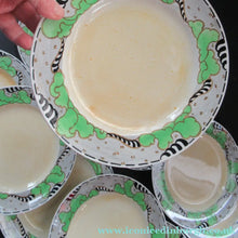 Load image into Gallery viewer, 1920s 1930s Art Nouveau Antique Scottish Pottery Bough Side Plates 9 inches
