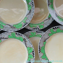 Load image into Gallery viewer, 1920s 1930s Art Nouveau Antique Scottish Pottery Bough Side Plates 9 inches
