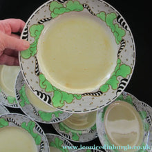 Load image into Gallery viewer, 1920s 1930s Art Nouveau Antique Scottish Pottery Bough Side Plates 9 inches

