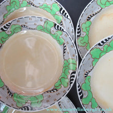Load image into Gallery viewer, 1920s 1930s Art Nouveau Antique Scottish Pottery Bough Side Plates 9 inches
