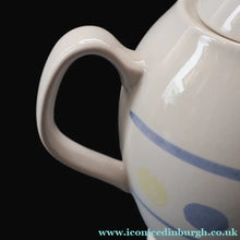 Load image into Gallery viewer, SCOTTISH POTTERY. Rare 1980s Buchan Pottery Coffee Pot. Decorated with the Rare "New Town" pattern 
