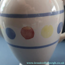 Load image into Gallery viewer, SCOTTISH POTTERY. Rare 1980s Buchan Pottery Coffee Pot. Decorated with the Rare "New Town" pattern 
