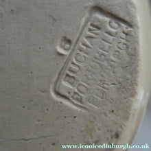 Load image into Gallery viewer, Rare BUCHAN Stoneware Whisky Jug. "THE DOCTOR" Pattisons, Leith
