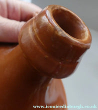 Load image into Gallery viewer, Rare BUCHAN Stoneware Whisky Jug. "THE DOCTOR" Pattisons, Leith

