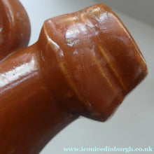 Load image into Gallery viewer, Rare BUCHAN Stoneware Whisky Jug. "THE DOCTOR" Pattisons, Leith
