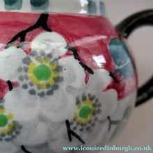 Load image into Gallery viewer, 1920s Scottish Art Pottery Makmerry Mak Merry Prunus Teapot
