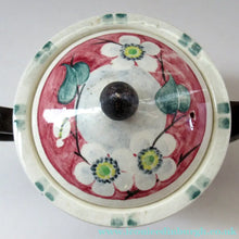 Load image into Gallery viewer, 1920s MakMerry Mak Merry Scottish Pottery Teapot. White Prunus Catherine Blair
