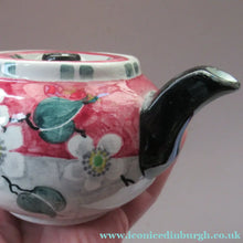 Load image into Gallery viewer, 1920s Scottish Art Pottery Makmerry Mak Merry Prunus Teapot
