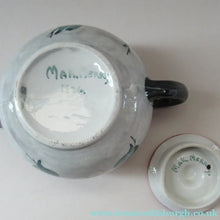 Load image into Gallery viewer, 1920s Scottish Art Pottery Makmerry Mak Merry Prunus Teapot
