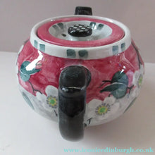 Load image into Gallery viewer, 1920s Scottish Art Pottery Makmerry Mak Merry Prunus Teapot
