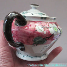 Load image into Gallery viewer, 1920s MakMerry Mak Merry Scottish Pottery Teapot. White Prunus Catherine Blair
