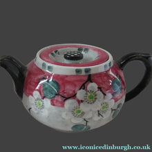 Load image into Gallery viewer, 1920s Scottish Art Pottery Makmerry Mak Merry Prunus Teapot
