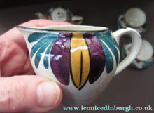 Load image into Gallery viewer, Roert Heron Langtoun Ware Kirkcaldy Breakfast Set Antique Scottish Pottery
