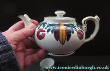 Load image into Gallery viewer, Robert Heron Langtoun Ware Kirkcaldy Breakfast Set Antique Scottish Pottery
