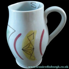 Load image into Gallery viewer, Rare SAMPLE Piece. 1950s BUCHAN Stoneware Jug with Pretty Floral Pattern
