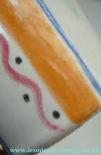 Load image into Gallery viewer, Rarer 1950s Buchan Stoneware Plant Pot. Stylish Abstract Pattern
