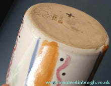 Load image into Gallery viewer, Rarer 1950s Buchan Stoneware Plant Pot. Stylish Abstract Pattern
