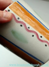 Load image into Gallery viewer, Rarer 1950s Buchan Stoneware Plant Pot. Stylish Abstract Pattern
