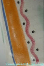 Load image into Gallery viewer, Rarer 1950s Buchan Stoneware Plant Pot. Stylish Abstract Pattern
