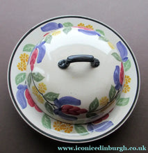 Load image into Gallery viewer, Antique Victorian Scottish Pottery Heron &amp; Sons Methven Kirkcaldy Bowl and Cover
